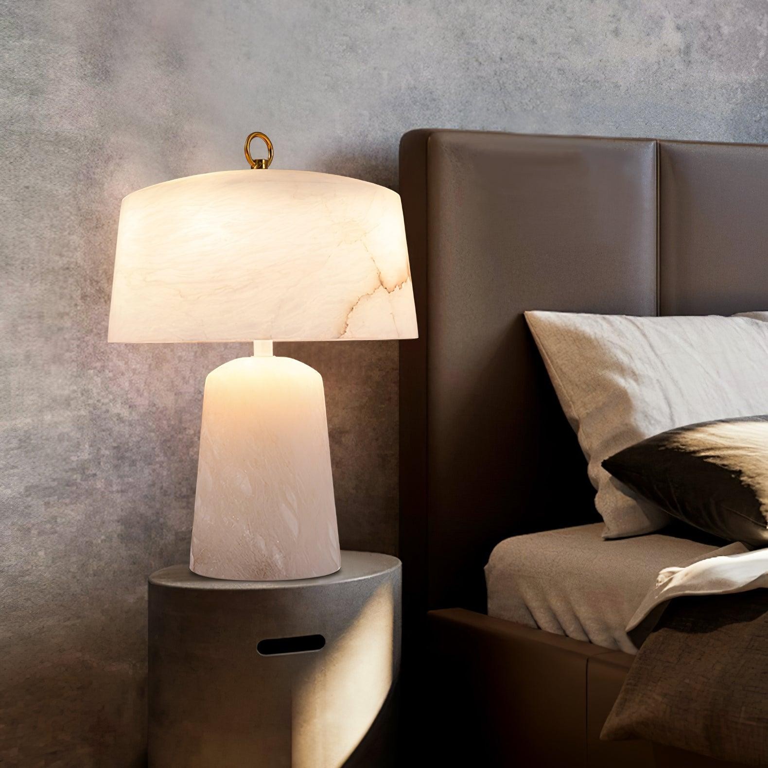 Light Luxury Style Marble Stone Table Lamp M481