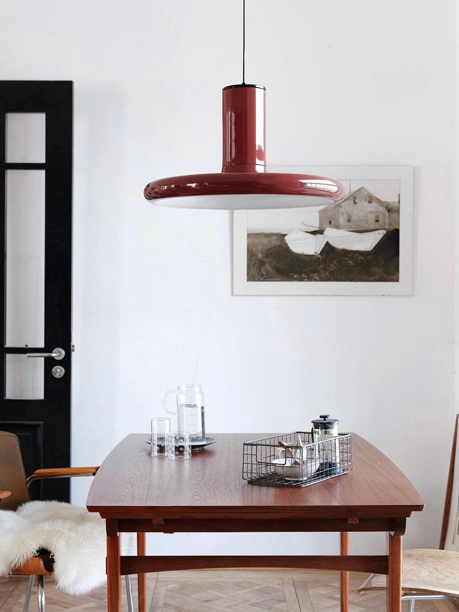 Vintage UFO Frisbee Pendant Lamp M341
