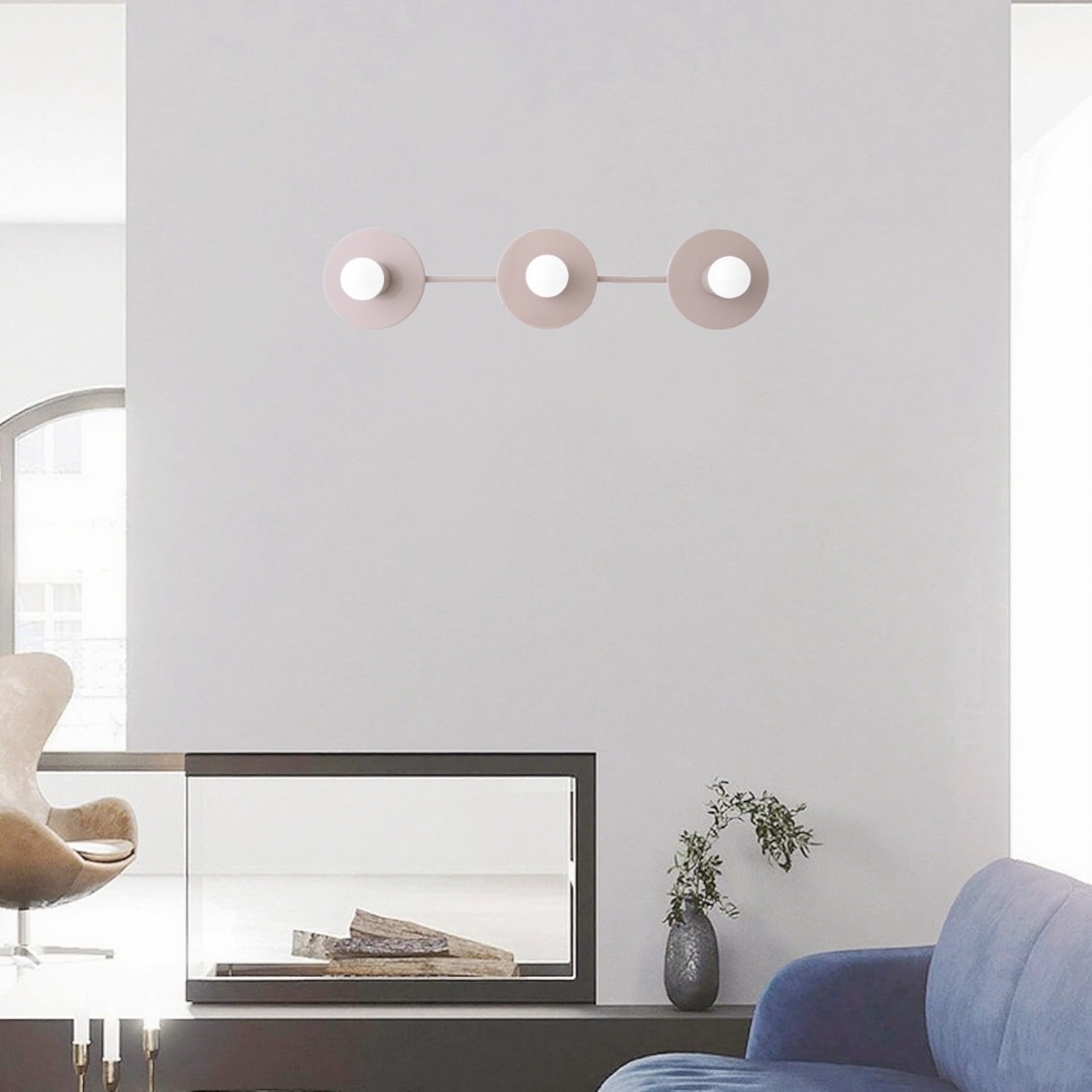 Model No. 5708 Modern Spherical Vanity Bathroom Lighting - 3 Light Vanity Light Fixture T253