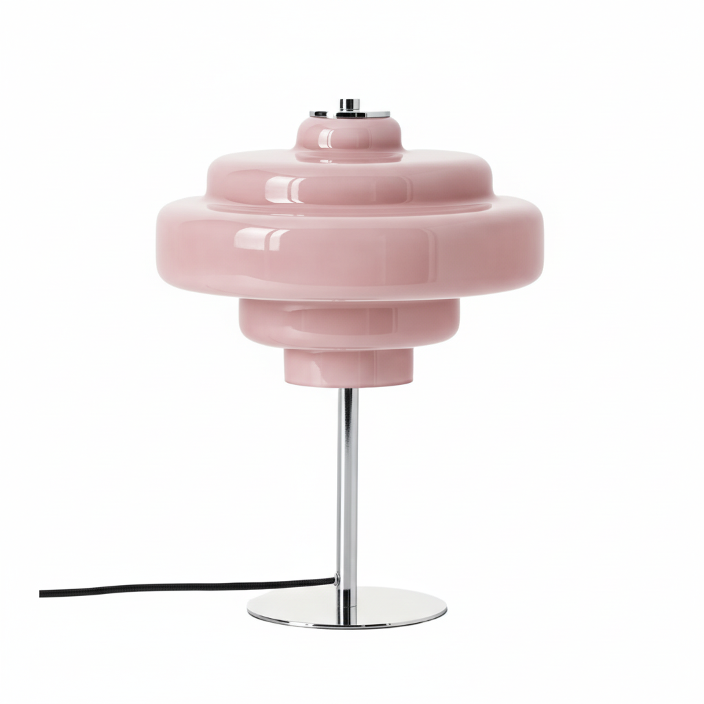Koloro Multi-Layer Table Lamp - Vintage Glass and Metal for Living Room T276