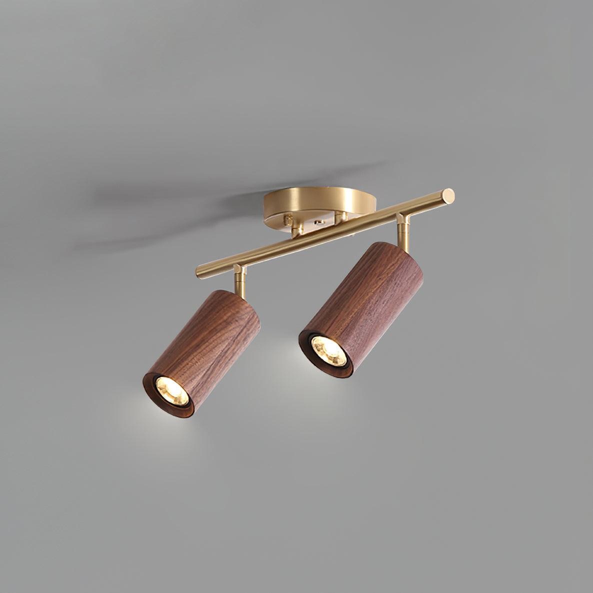 Fashion Wooden Modern Track Lighting M12