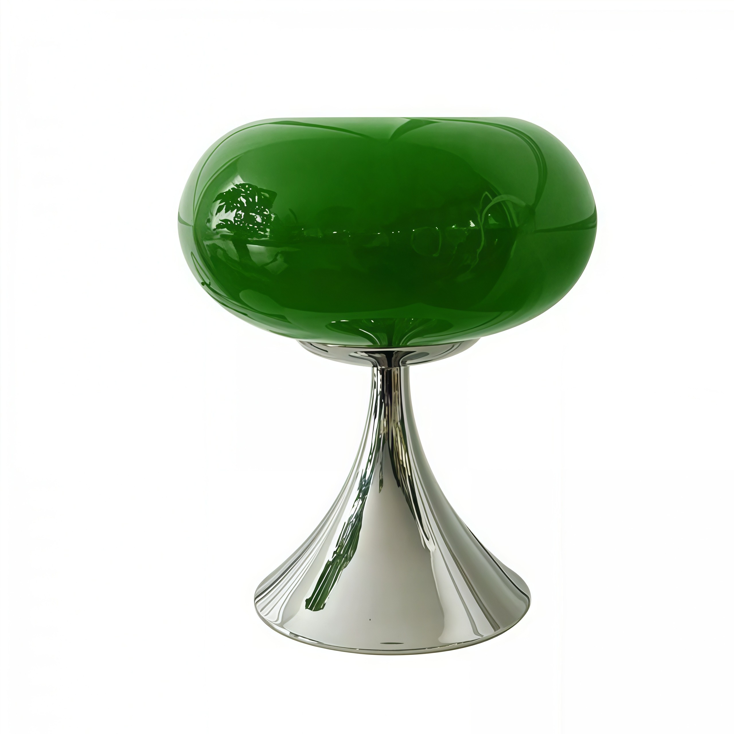 Lollora Bauhaus Apple Glass Table Lamp — Modern Desk & Bedside S171