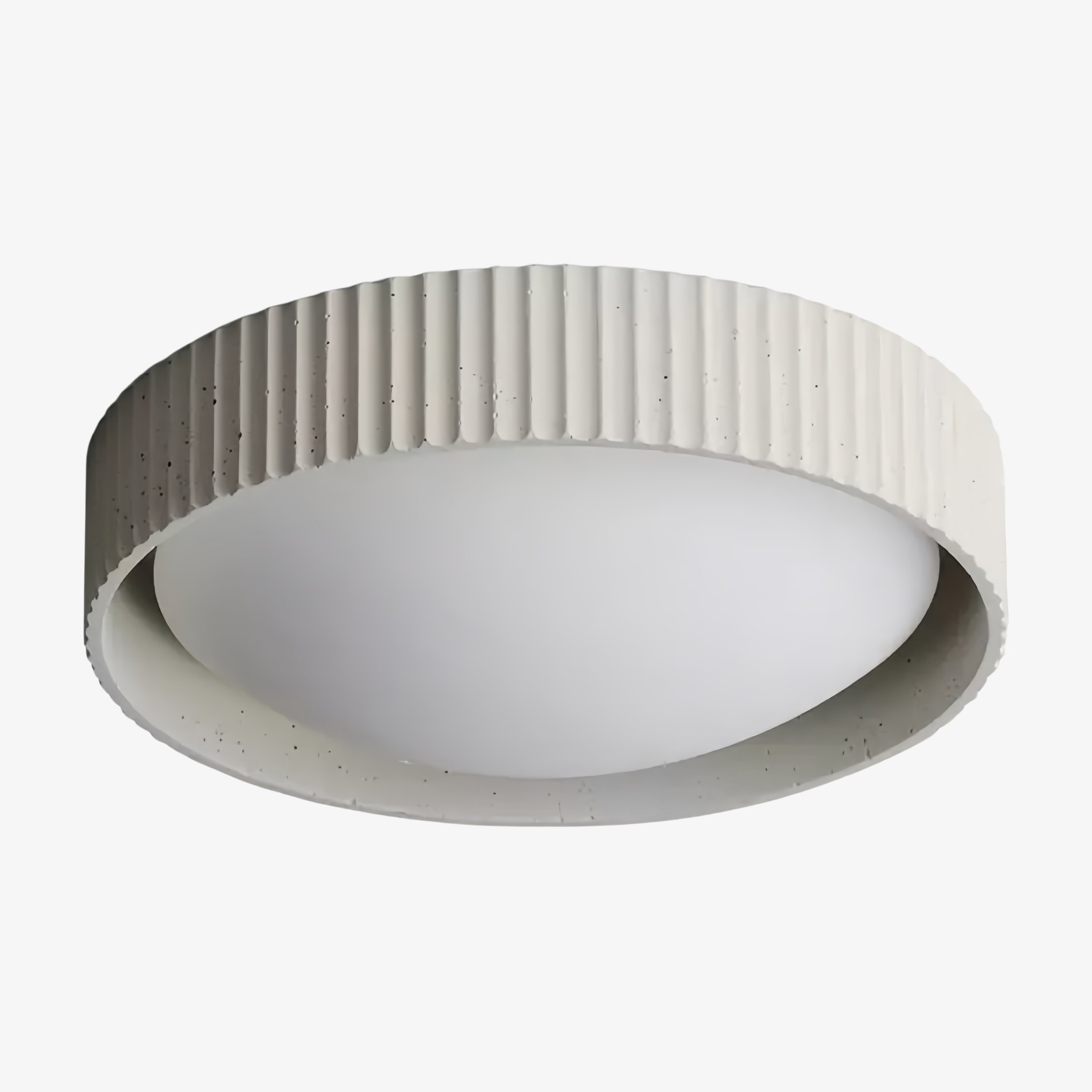 Acrion Round Acrylic LED Ceiling Light - Minimal Flush Mount Living T1179