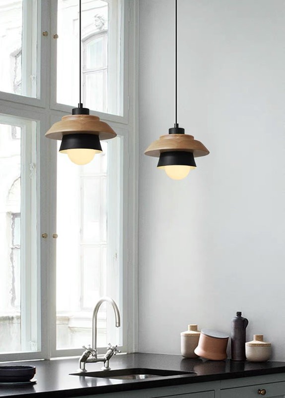 MONO Wooden Pendant Light