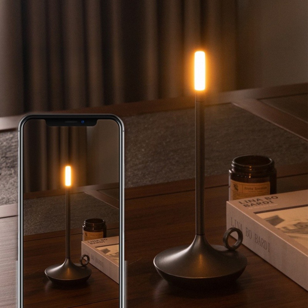 Candlelight Cordless Dimmable Rechargeable Table Lamp S204