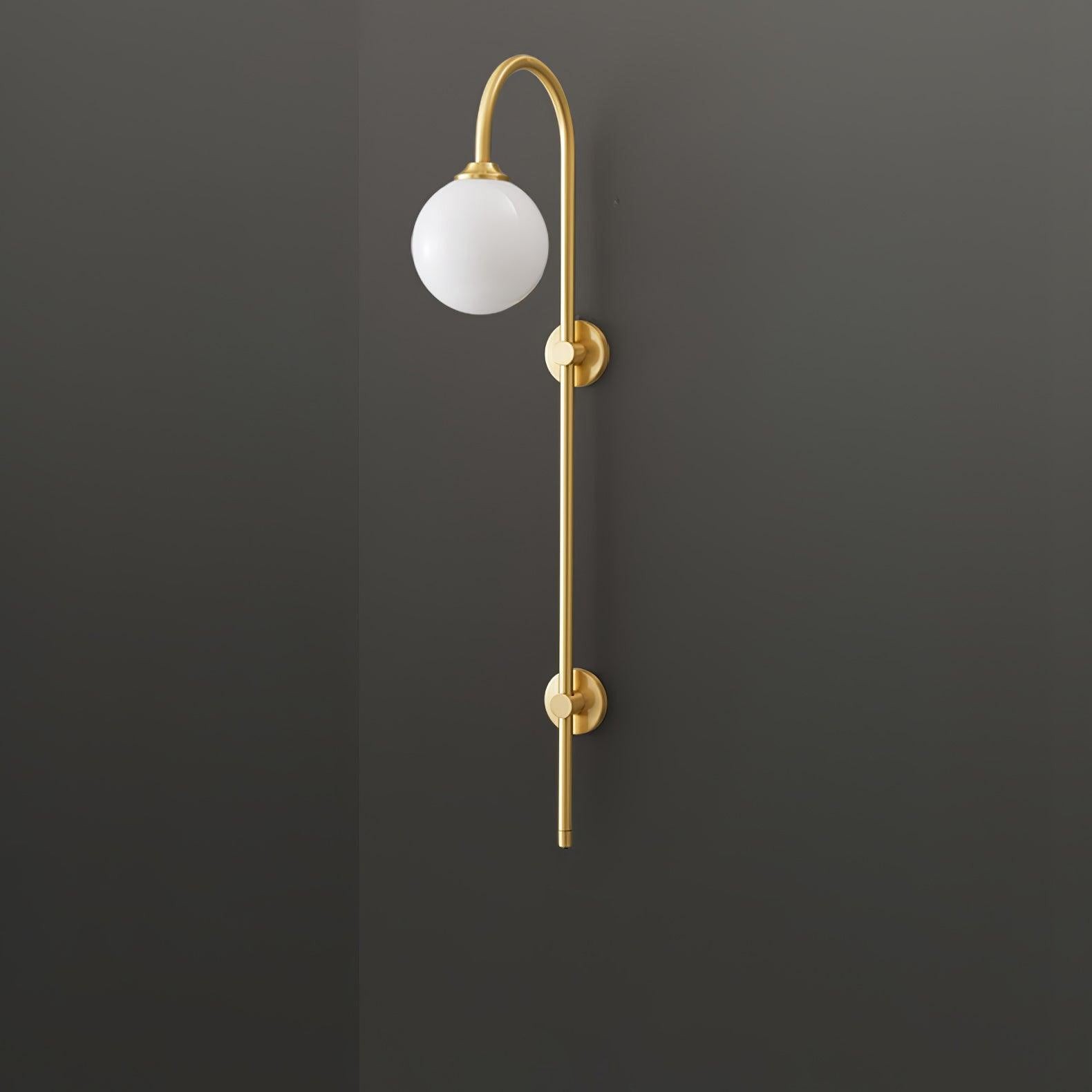 Globe Brass Wall Sconce M451