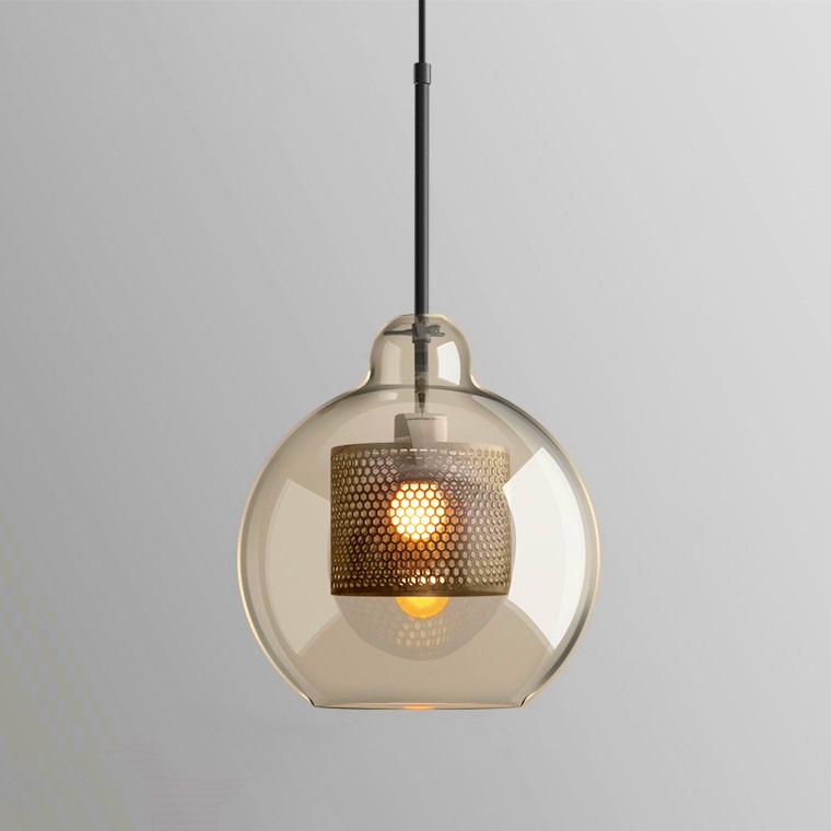 Modern Chiswick Glass Pendant Light Fixtures for Kitchen Dining Room