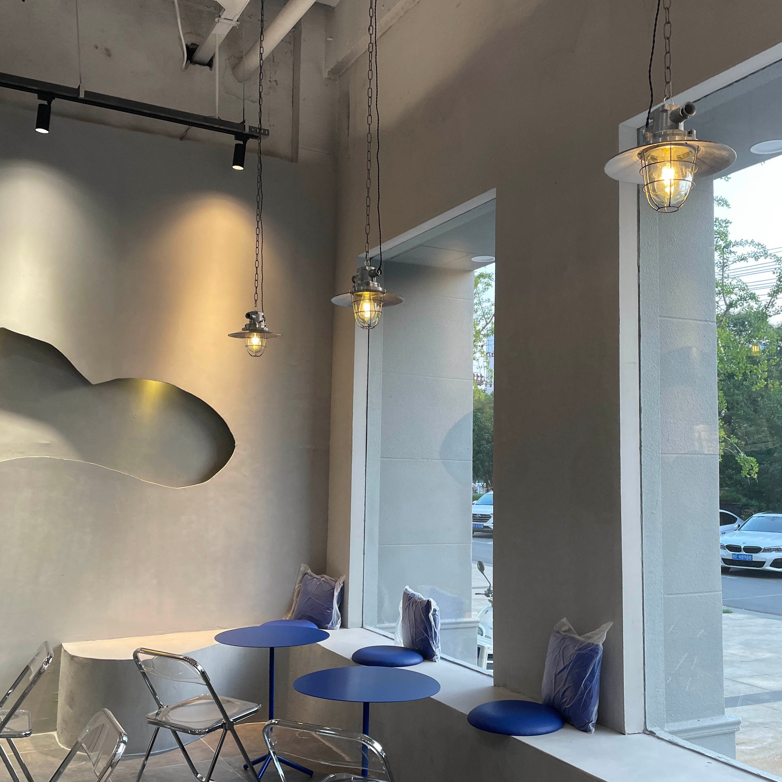 Bulkhead Cage Pendant Light T1853