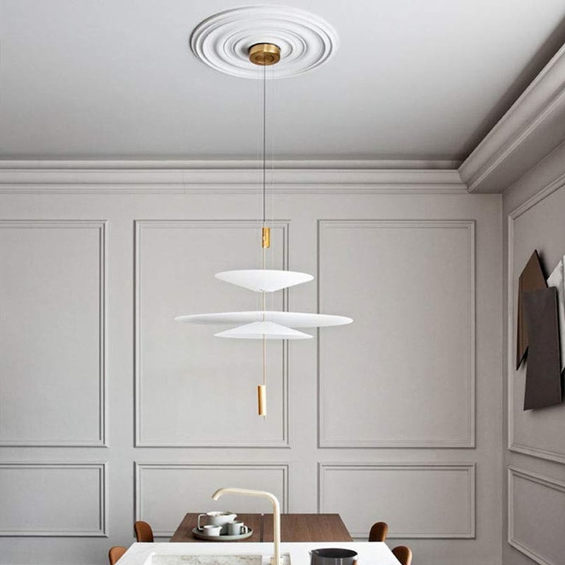 Plumeo Chandelier - Modern Layered LED Pendant for Living Room