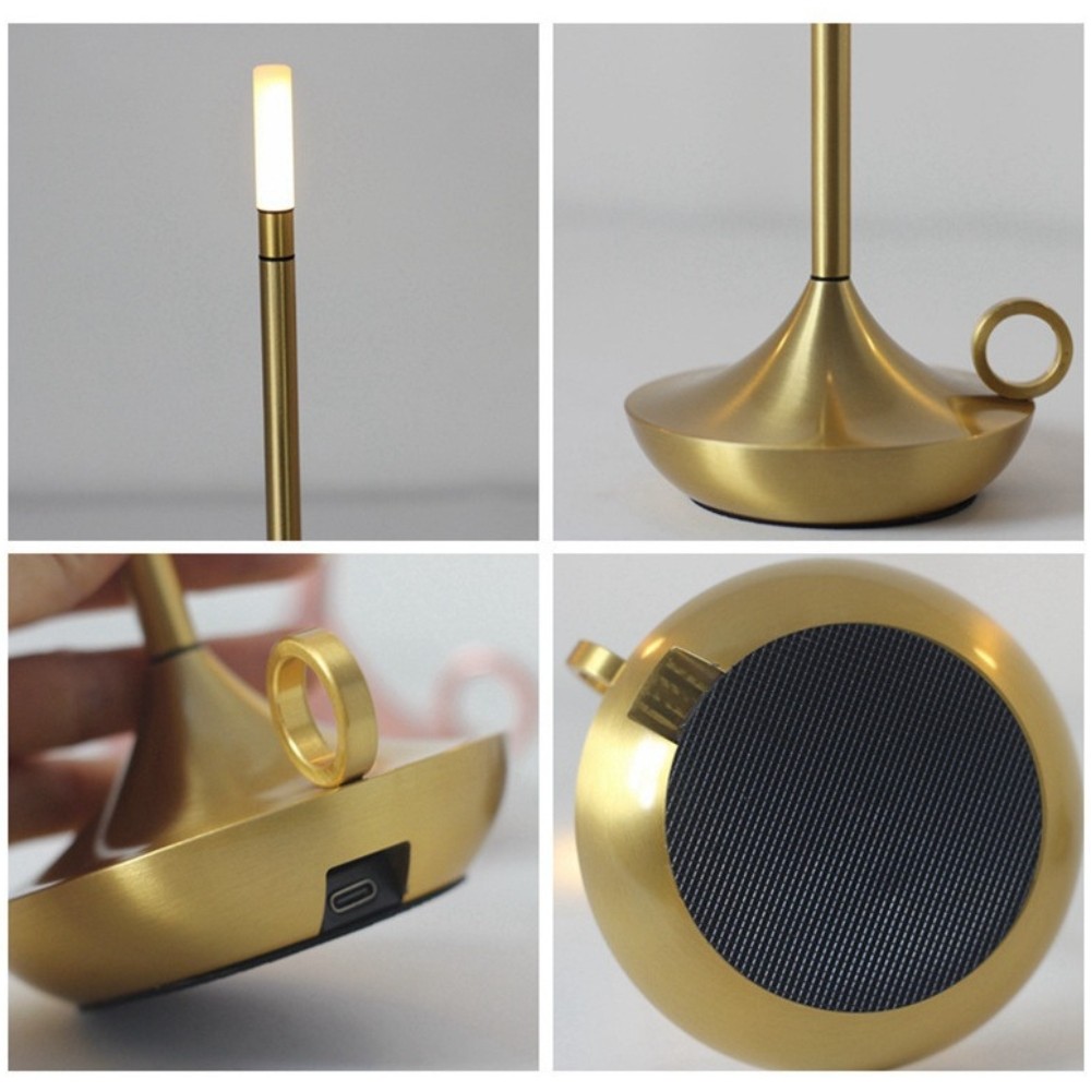Candlelight Cordless Dimmable Rechargeable Table Lamp S204