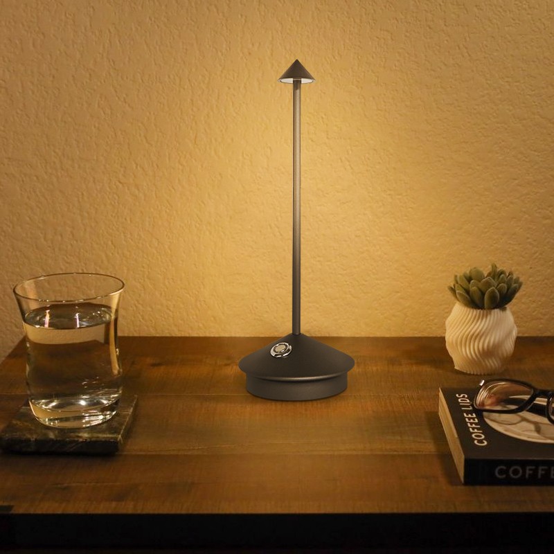 Glimma Rechargeable LED Table Lamp - Modern Portable Lamp for Living Room