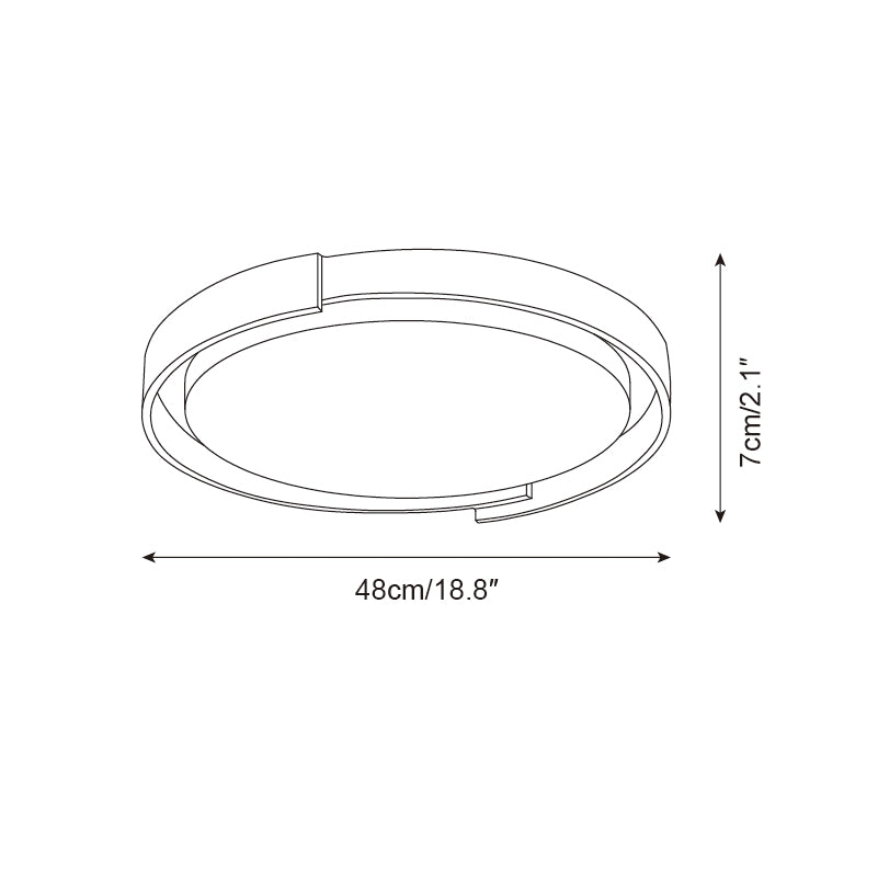 Dari Round Ceiling Light T1291