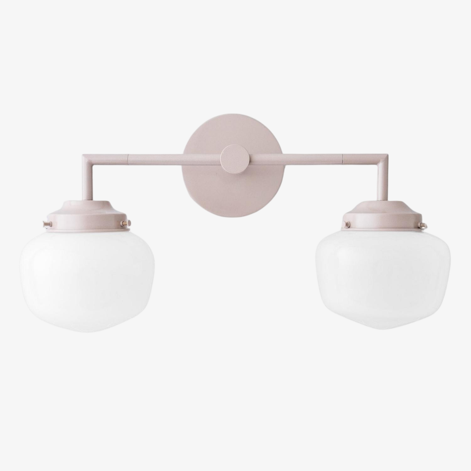 Opalume Glass Vanity Light - Vintage Inspired Bathroom Wall Lighting T304
