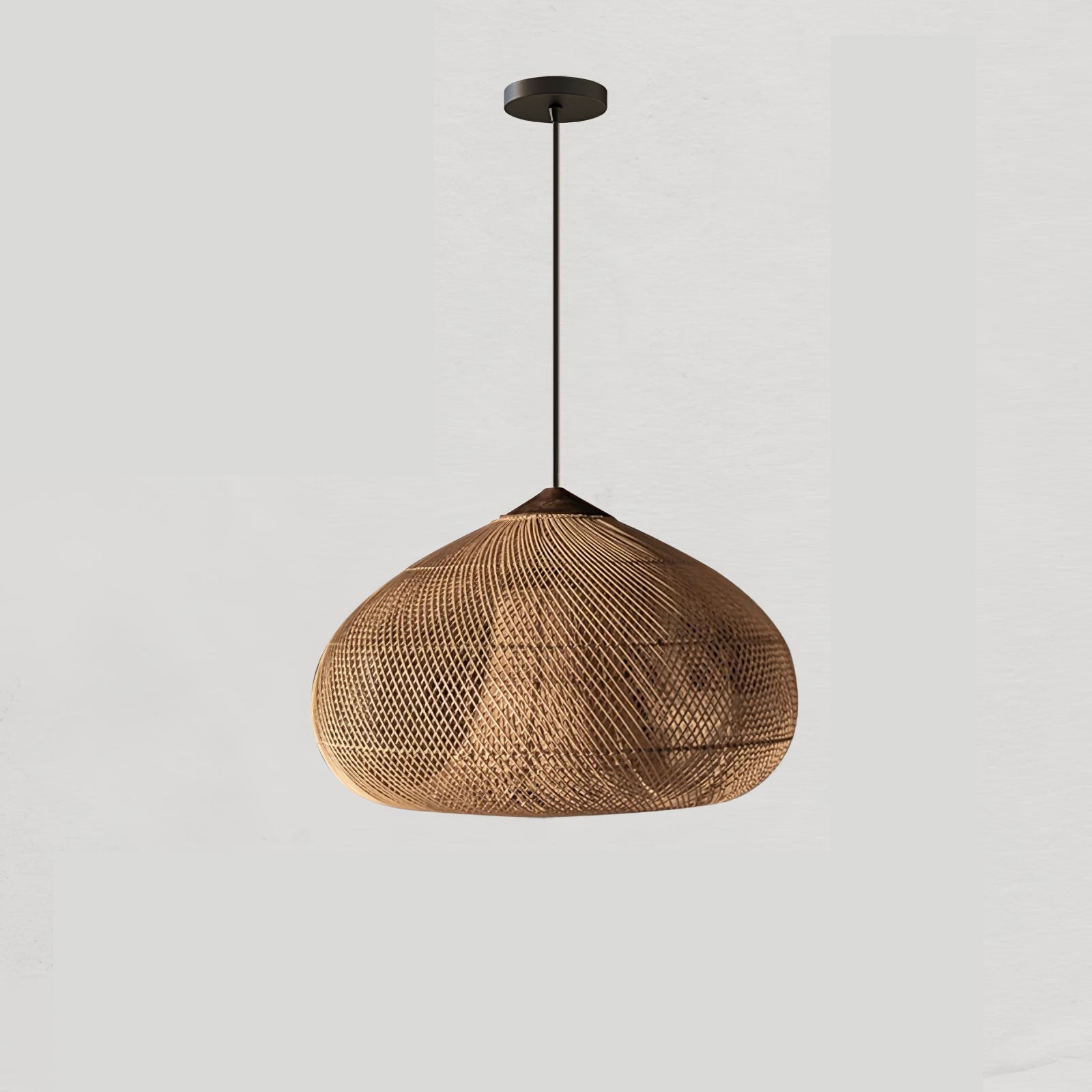Harp Braided Rattan Pendant Lamp T048