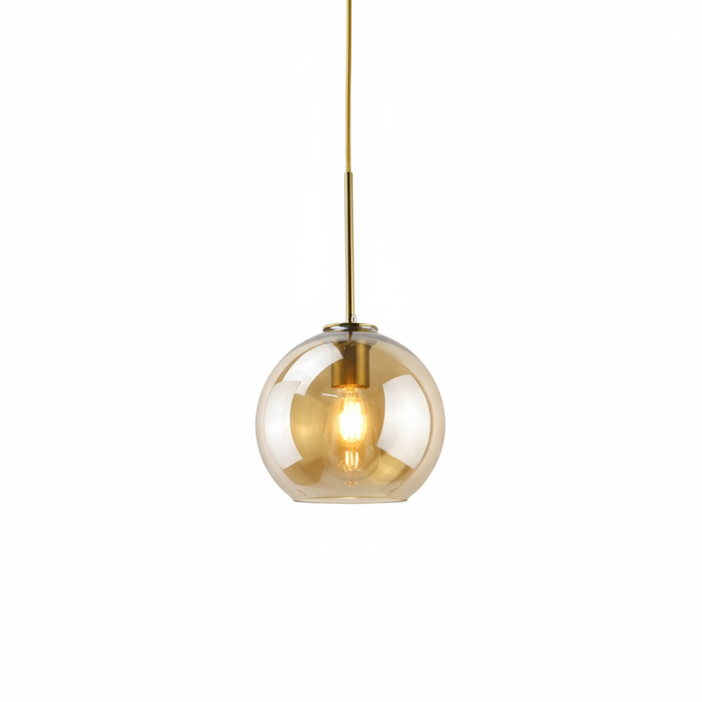 Solara Nordic Spherical Glass Pendant Light T2167