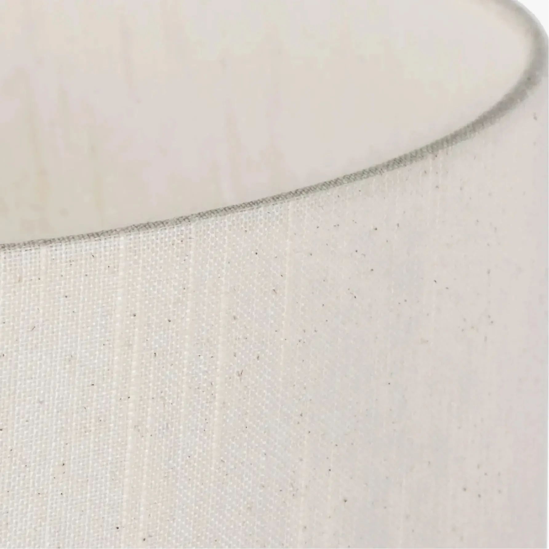 Minimalist Travertine Table Lamp – Linen Shade Bedside Light for Bedroom S409