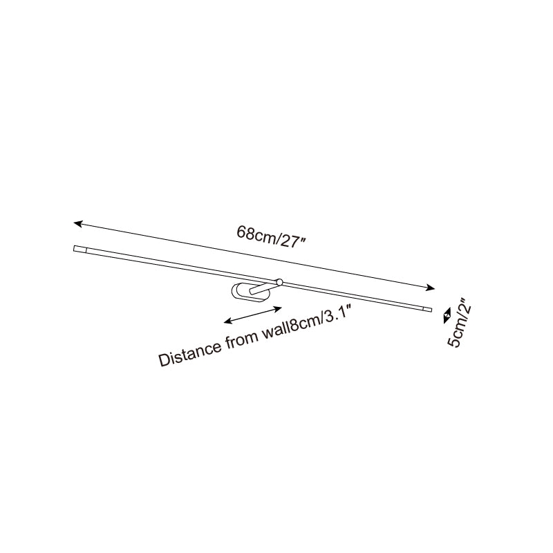Kady Linear Rechargeable Version Wall Lamp T1282
