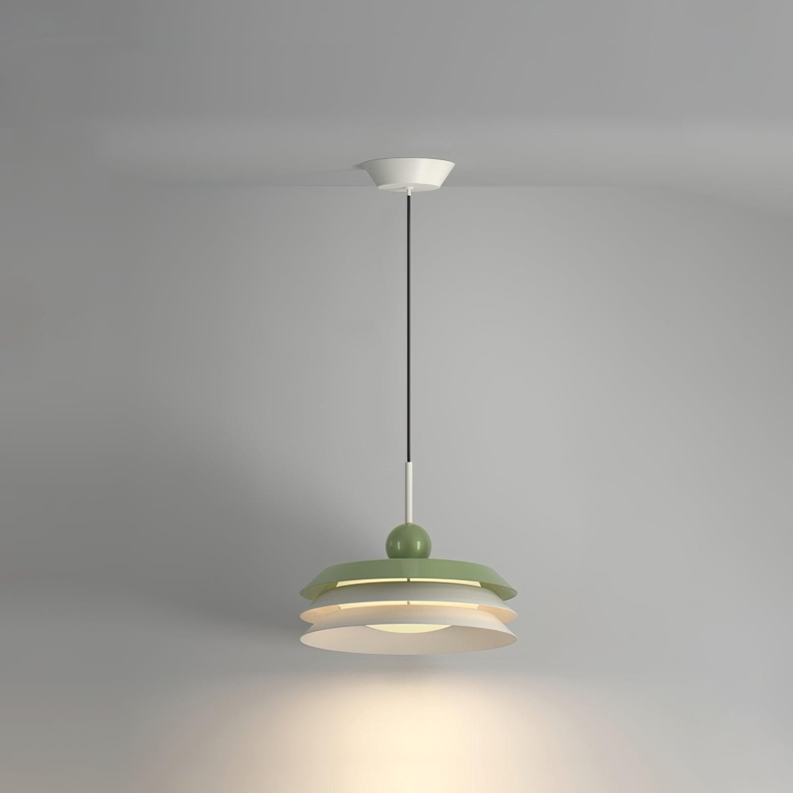 Nordic Creative Cream Style Multi-Layer Pendant Lamp For Living Room M345