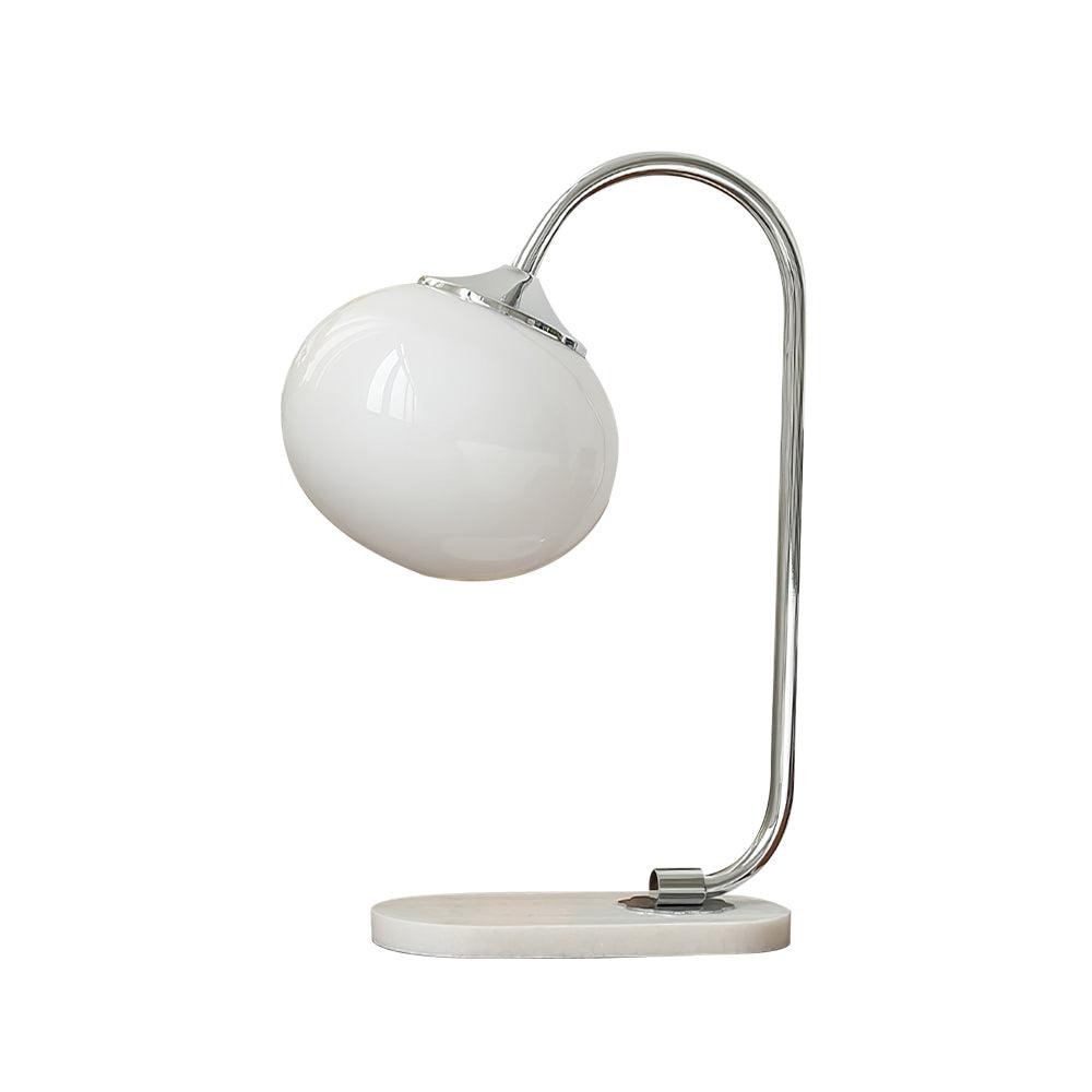 Scandinavian Cream Ball Table Lamp For Living Room M348