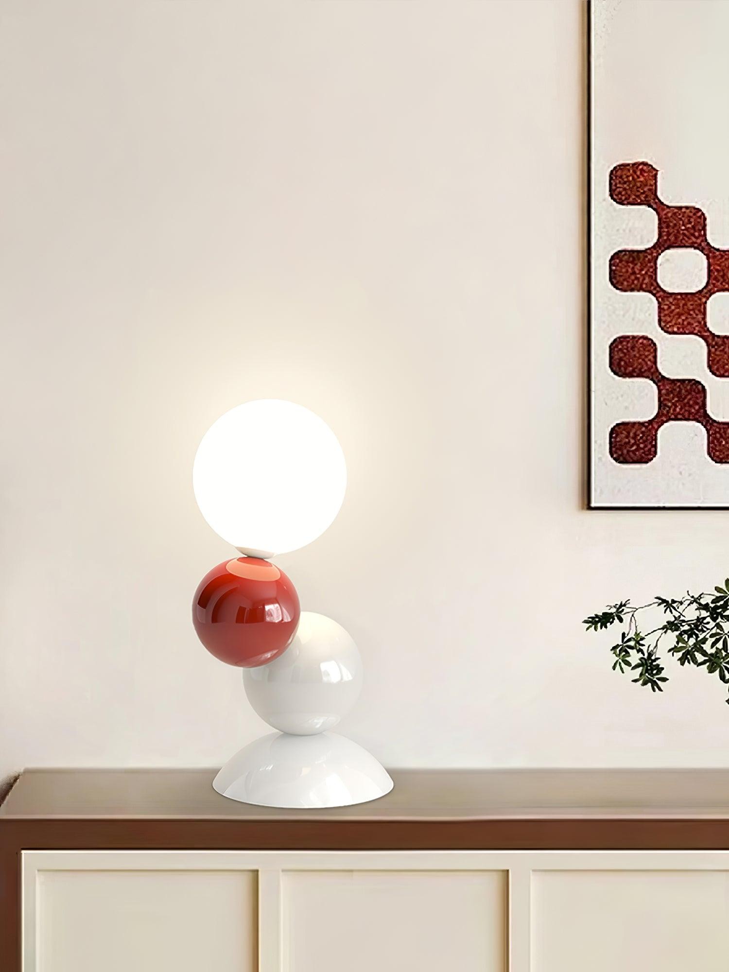 Colorful Design Acrylic Ball Table Lamp M101