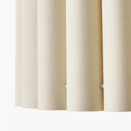 Velura Linen Shade Pendant - Modern Transitional Ceiling Light for Dining Rooms & Kitchens T808