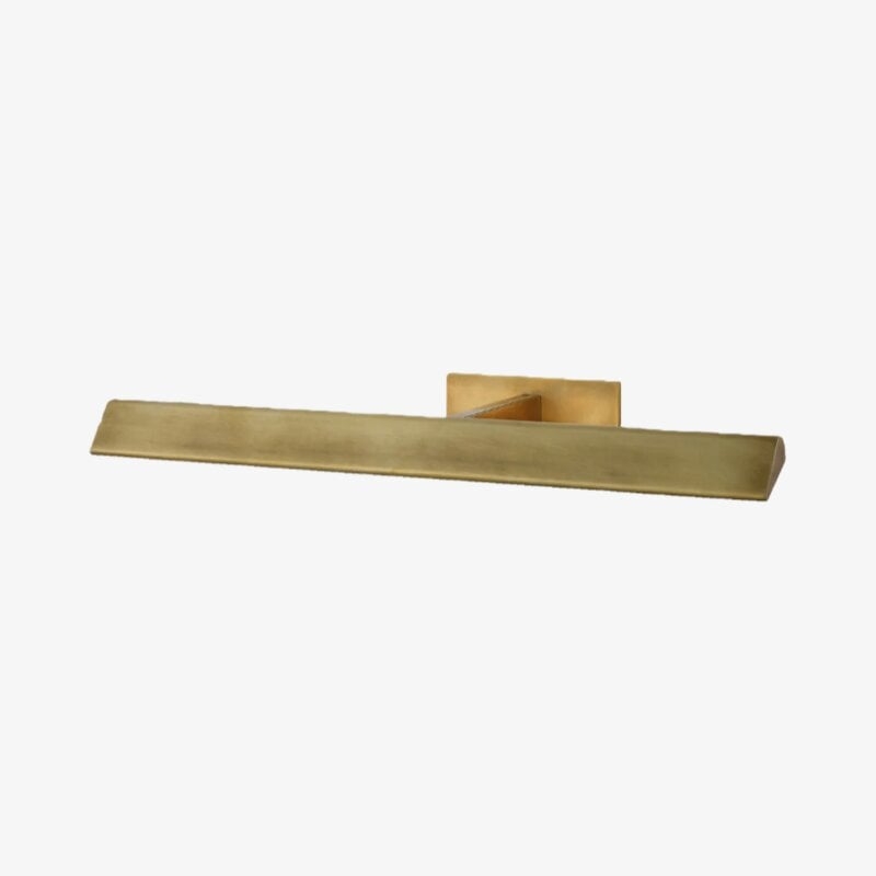 Libris Wall-Mounted Picture Light - Minimalist Linear Metal Frame for Artwork T603