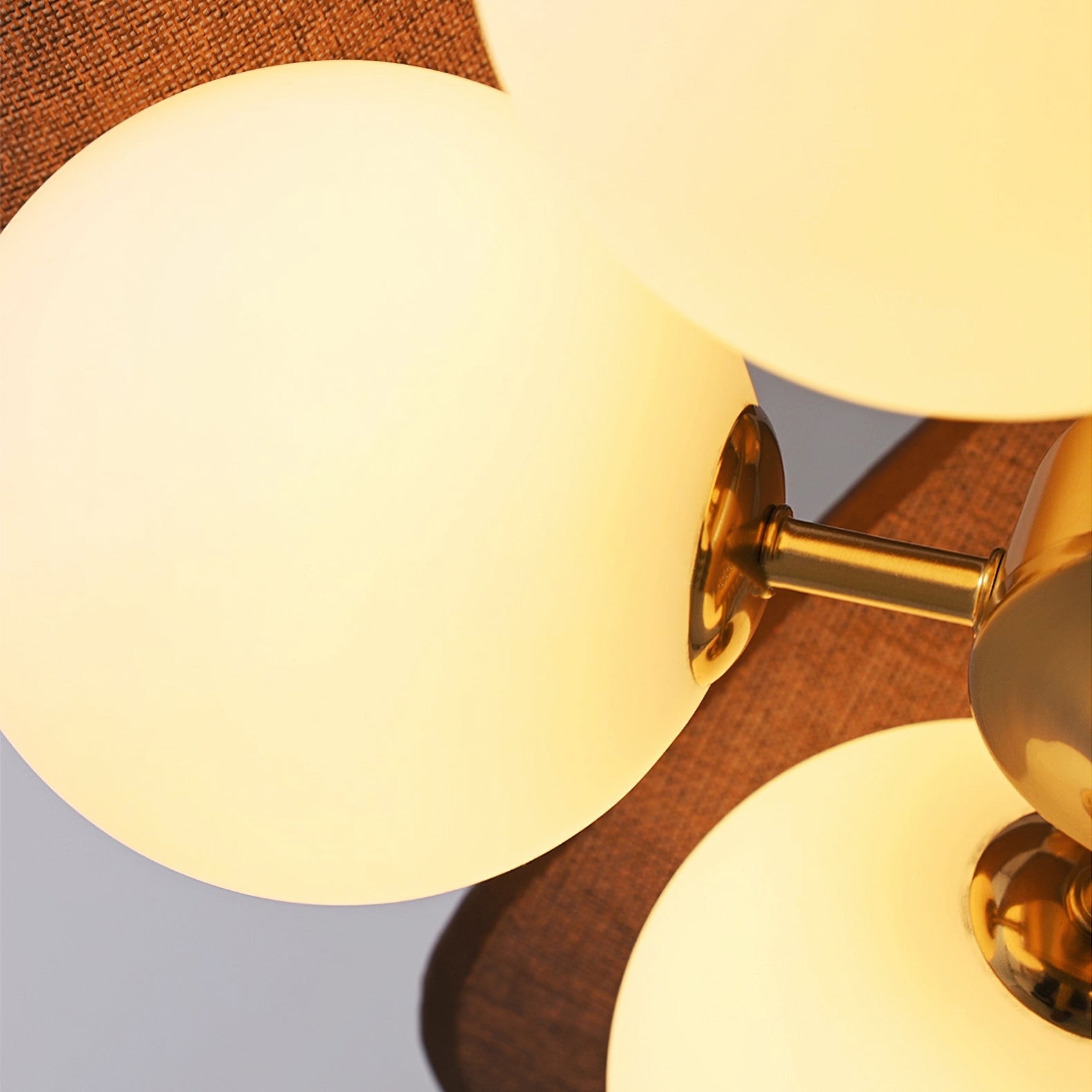 Orrise Series Sculptural Globe Cluster Pendant Lamp - Metal and Glass Pendant Light T518