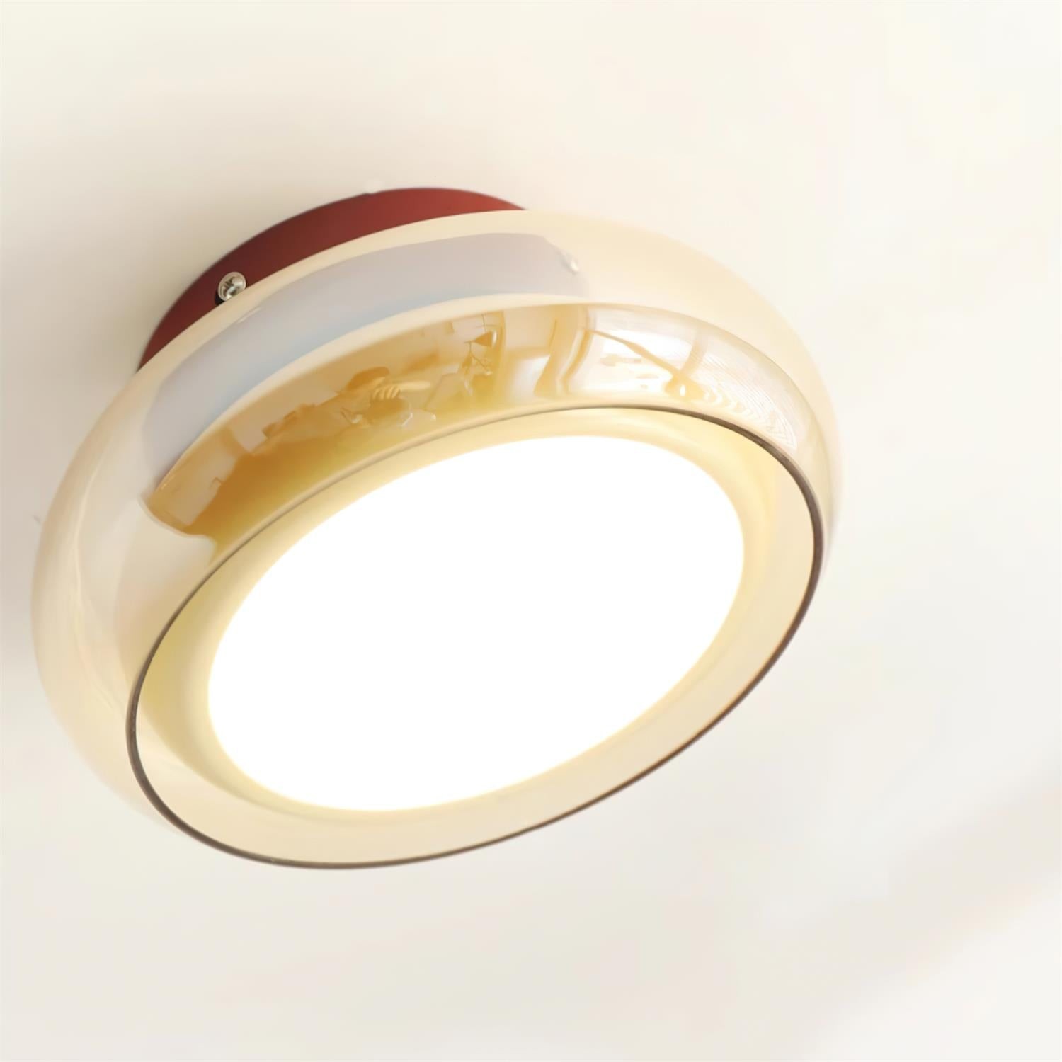 Atmospheric Simple Double Disc Ceiling Light M105