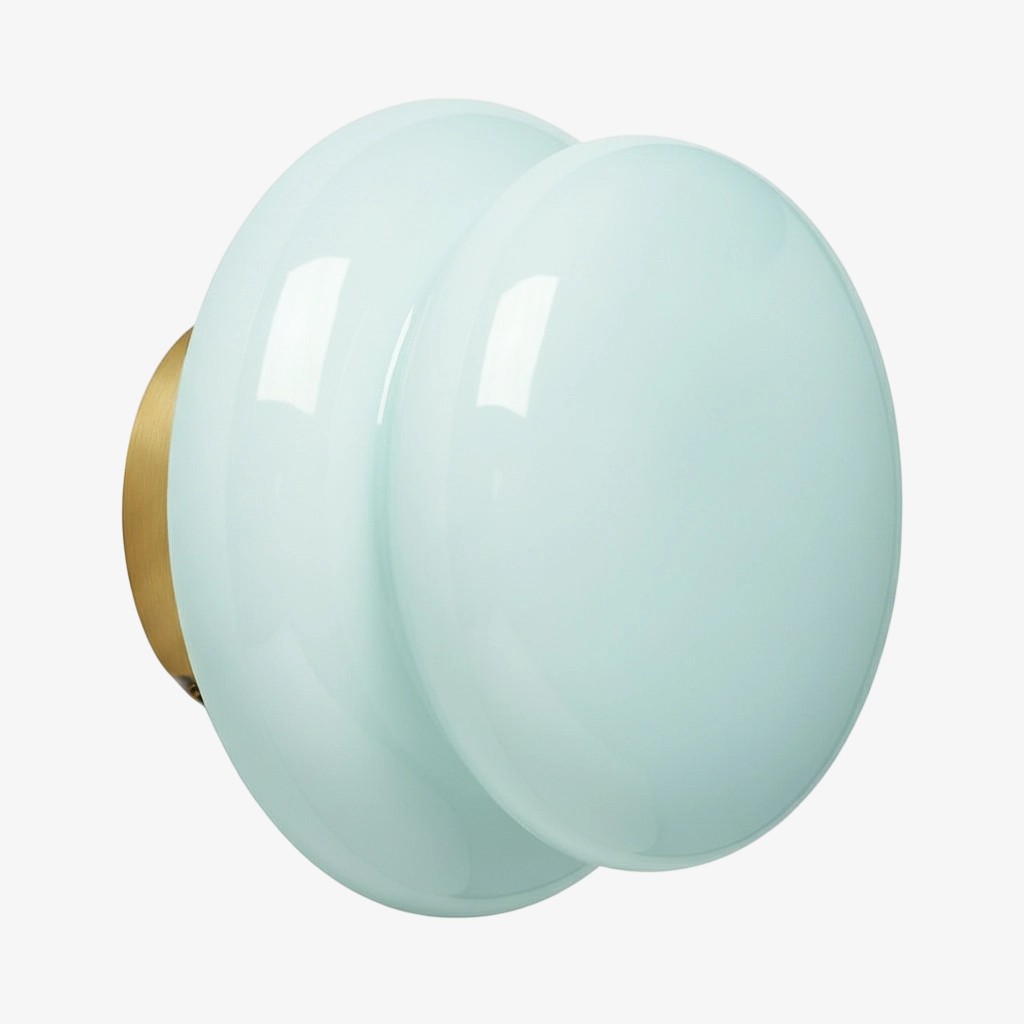 Orra Opaline Glass Wall Sconce - Classic Ambient Light for Hallway T423