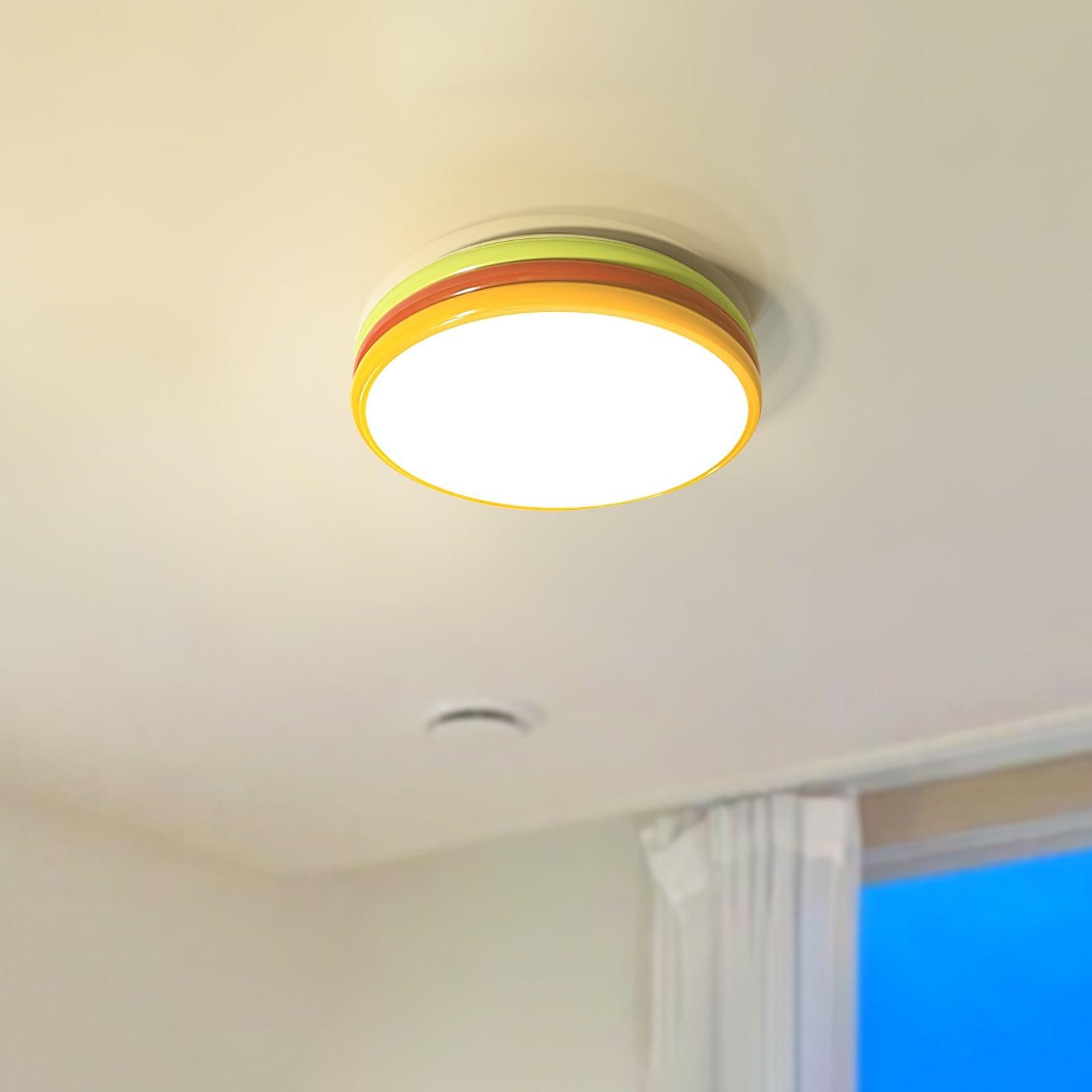 Scandinavian Simple Colorful Acrylic Ceiling Lamp For Bedroom M377
