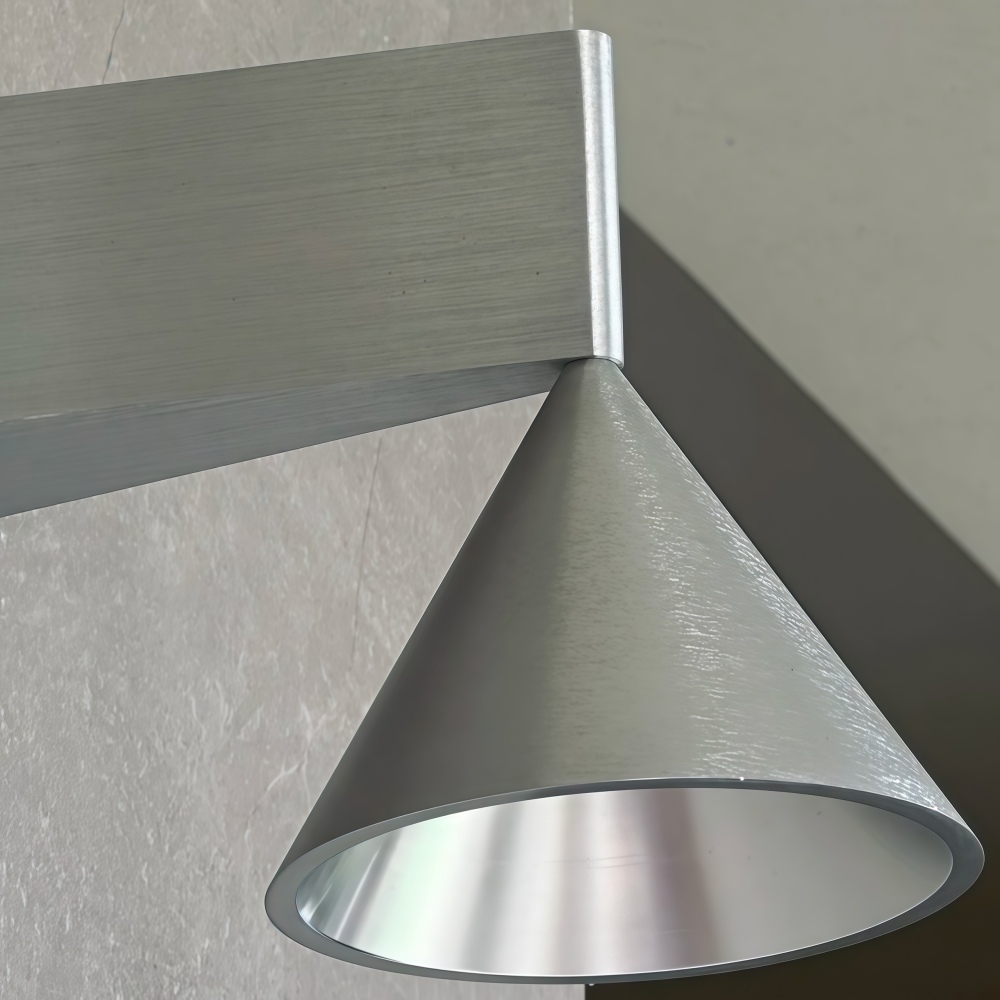 Metorq Sculptural Cone Wall Lamp - Minimal Wall Sconce for Entryway T1197