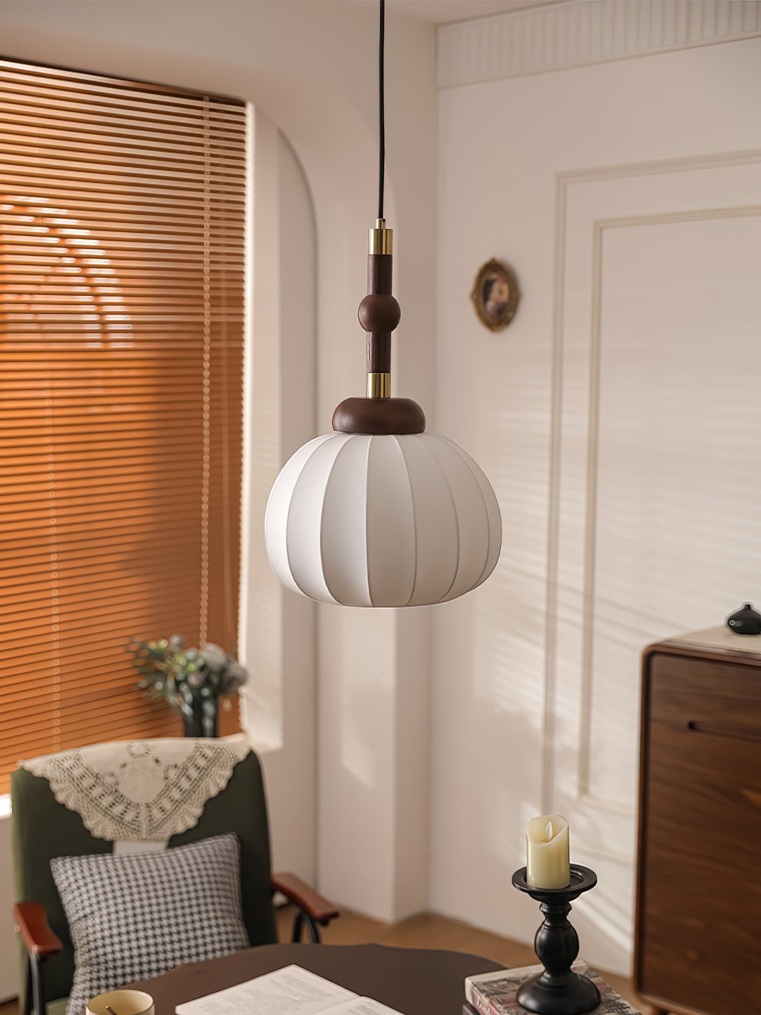 Silk Globe Pendant Lamp M411