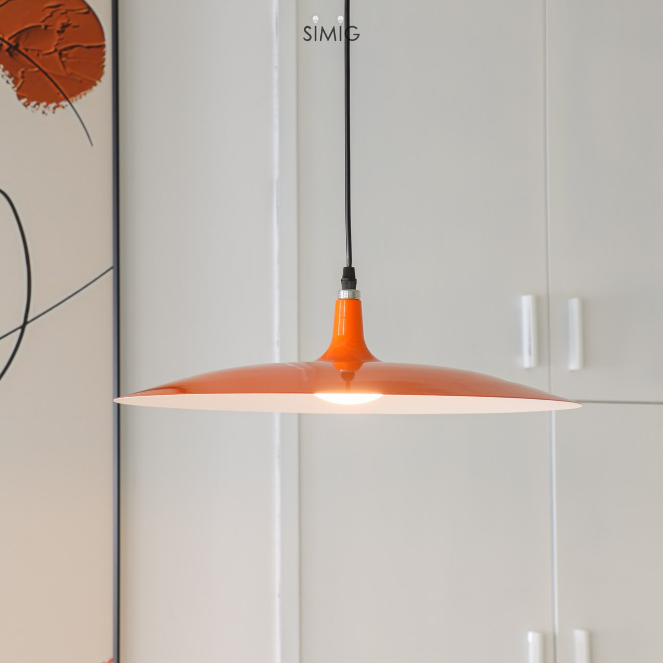 Alphomo Large Pendant Light - Scandinavian Design for Living Room