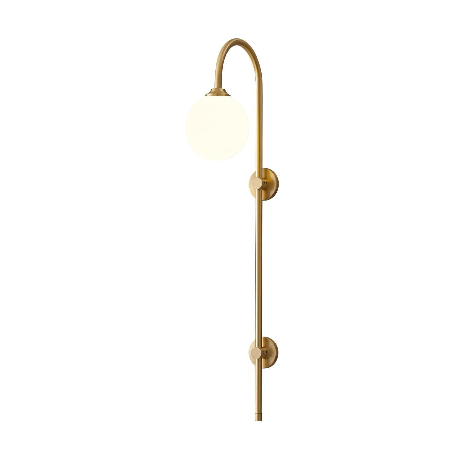 Globe Brass Wall Sconce M451
