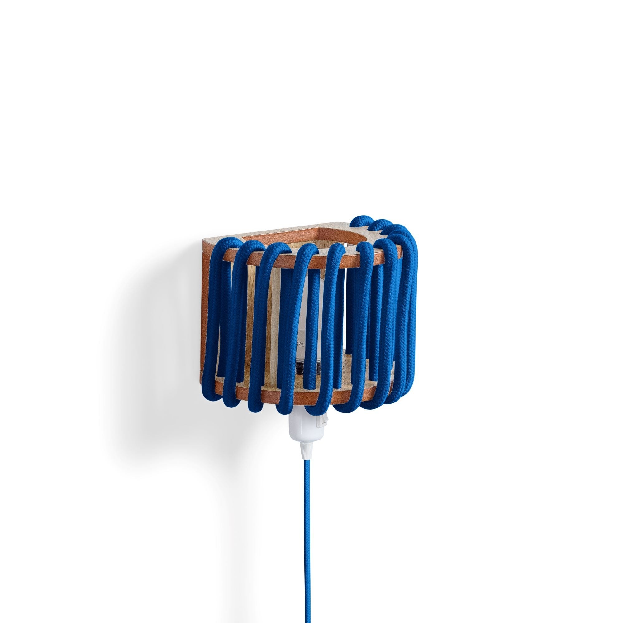 Macaron Rope-wrapped Wooden Wall Lamp S190