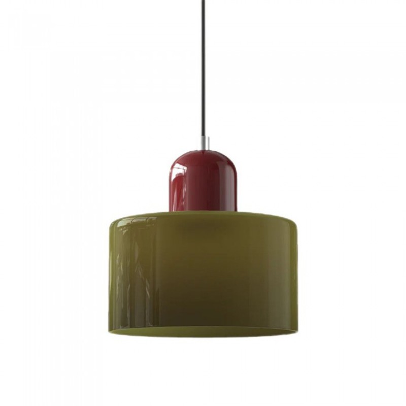 Nordic Morandi Cylinder Glass Pendant Light S66