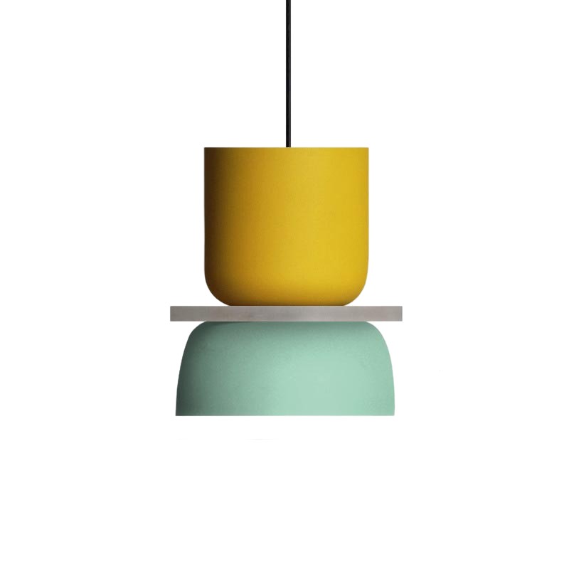 MACRI Color Block Nordic Pendant Light for Living Room