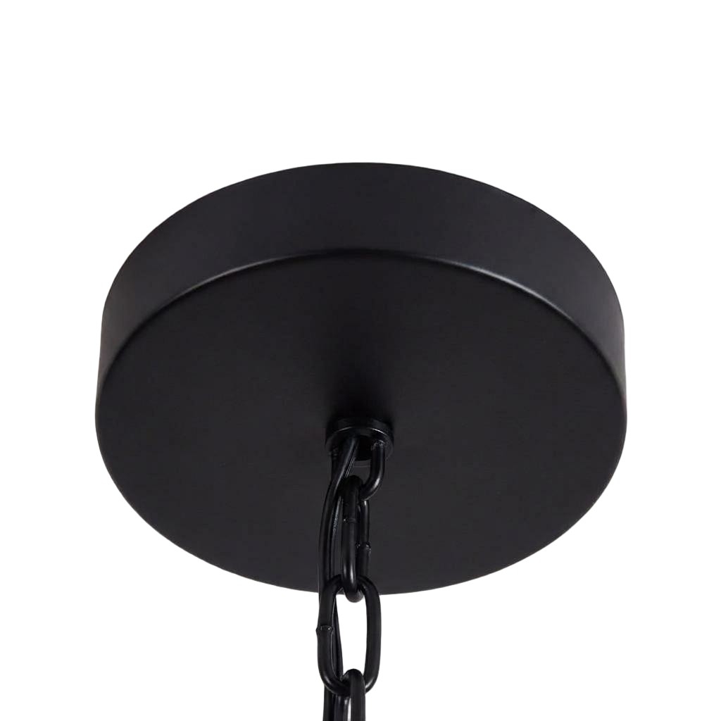 Lirra Vintage Iron Glass Pendant Lamp - Industrial Style Ceiling Lamp for Bars and Homes U20