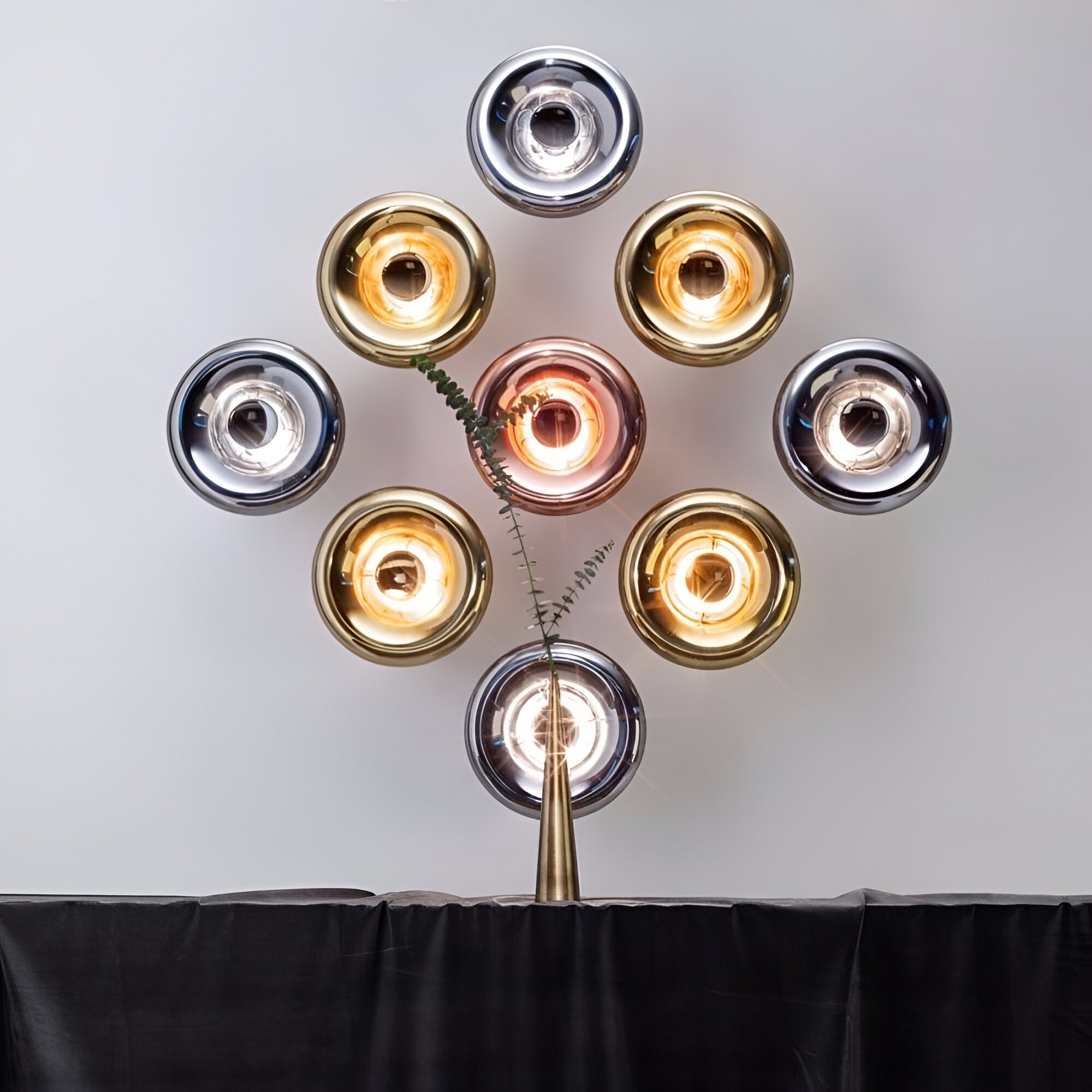 Elina Nordic Metal Wall Light T2190