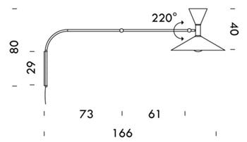Lampe de Marseille Wall Lamp