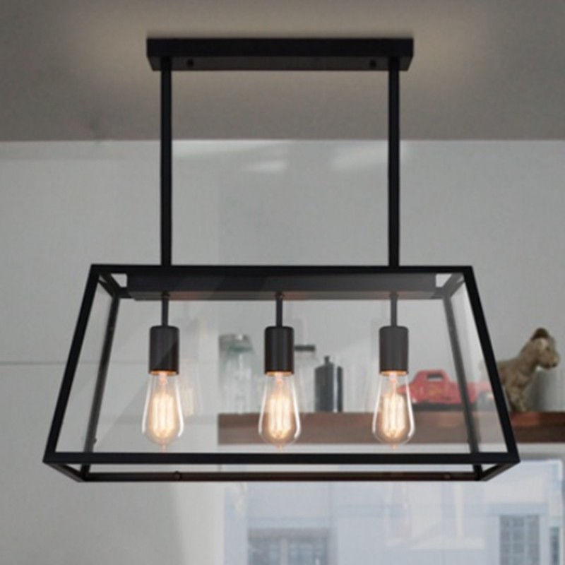 Vintage REXAM Hanging Light
