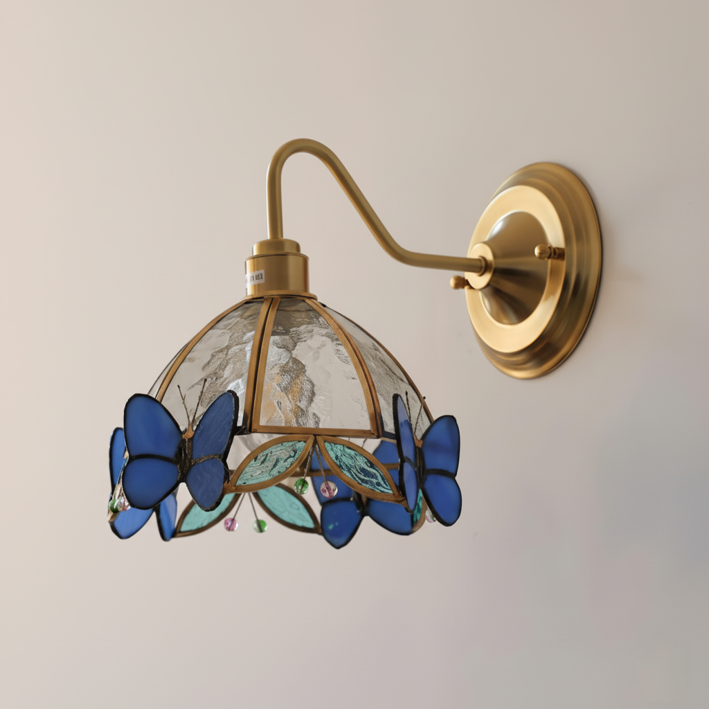 Butterfly Jewel Wall Lamp T1464