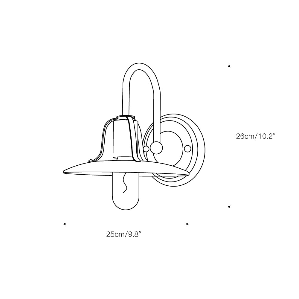 Potenza Wall Lamp T1718