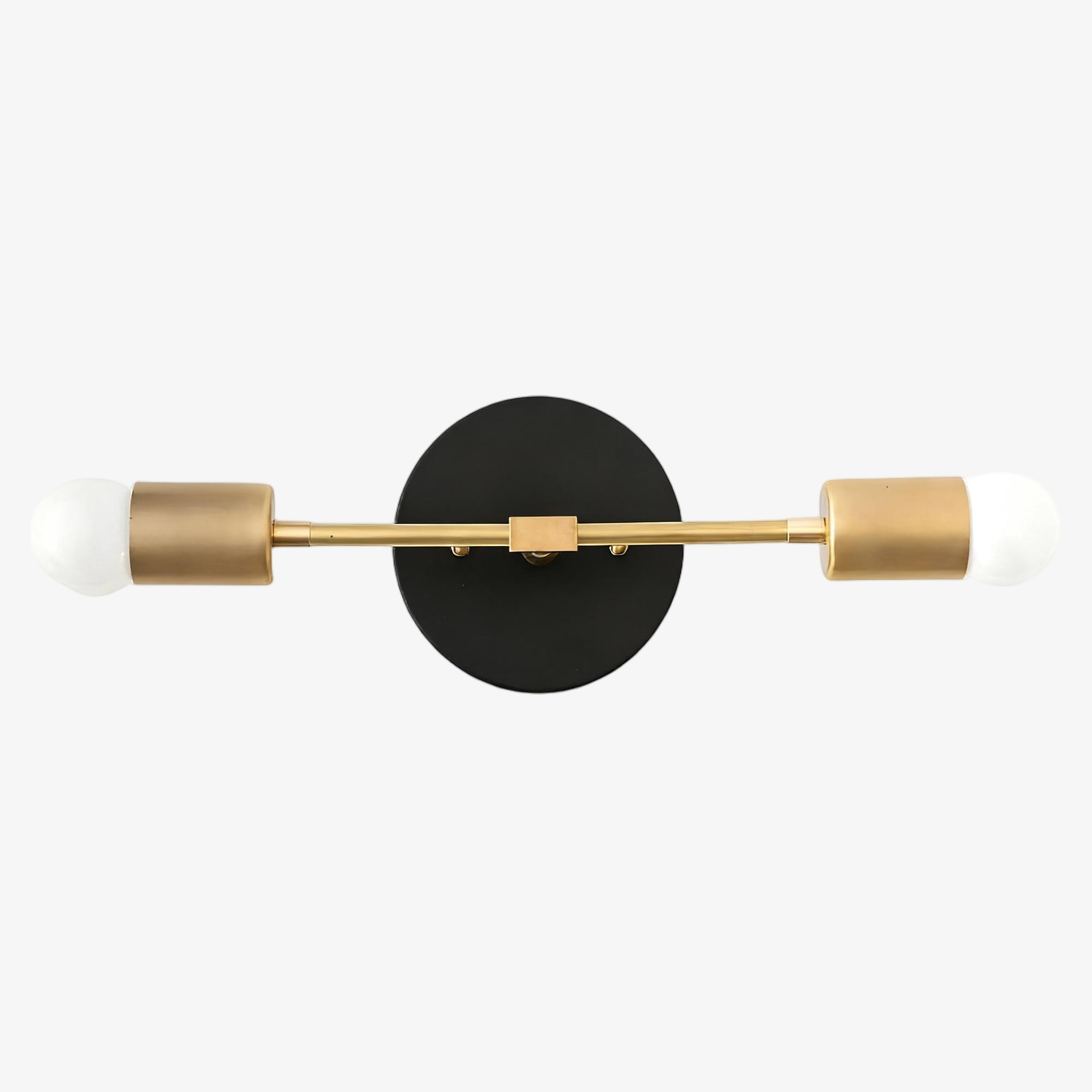 Mobilux Line Minimalist Vanity Light Fixture - Mid Century Bathroom Sconce T315
