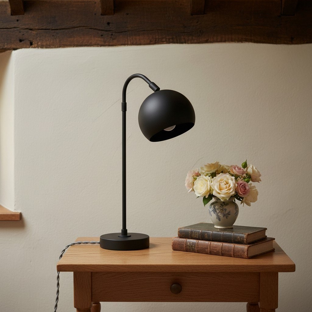 Ornato Luxe Modern Accent Table Lamp - Stylish Home Light T314