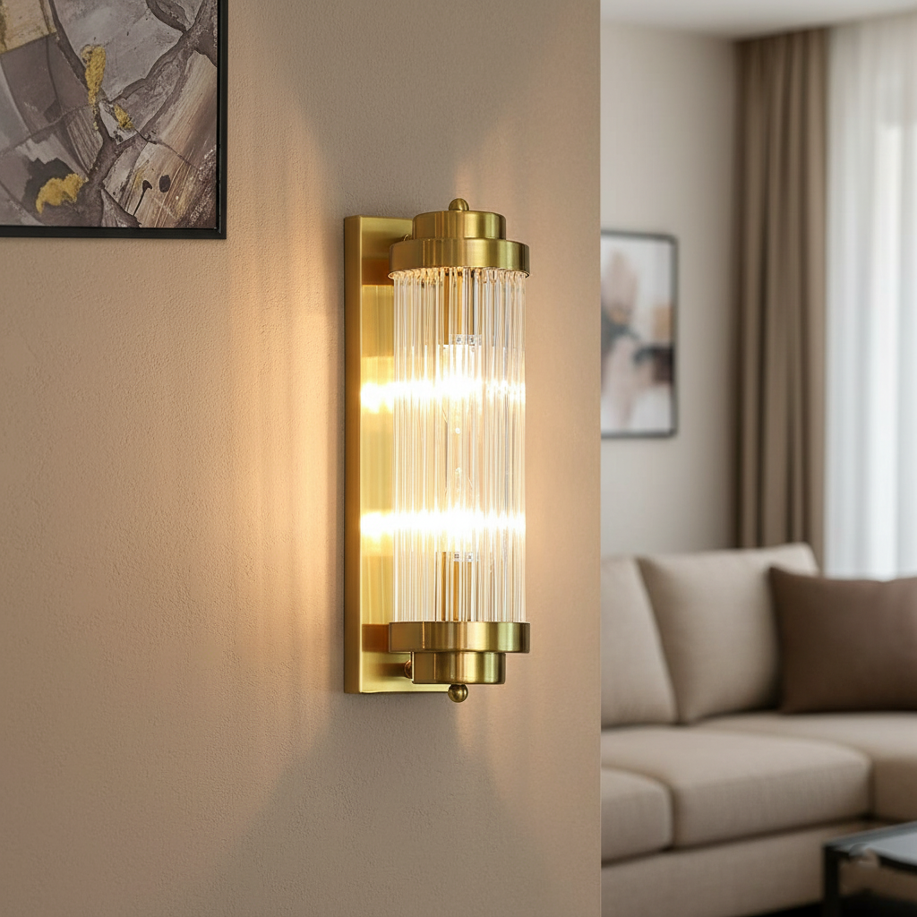 The Offset Pillar Wall Light T2016