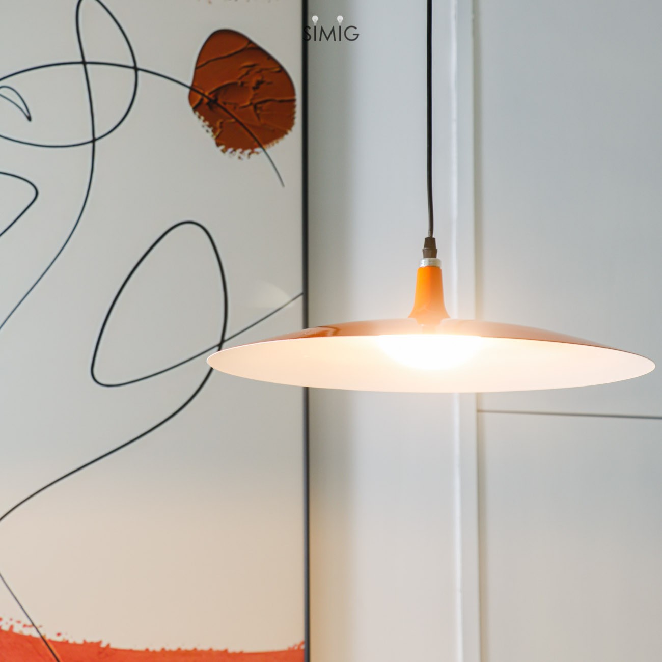 Alphomo Large Pendant Light - Scandinavian Design for Living Room