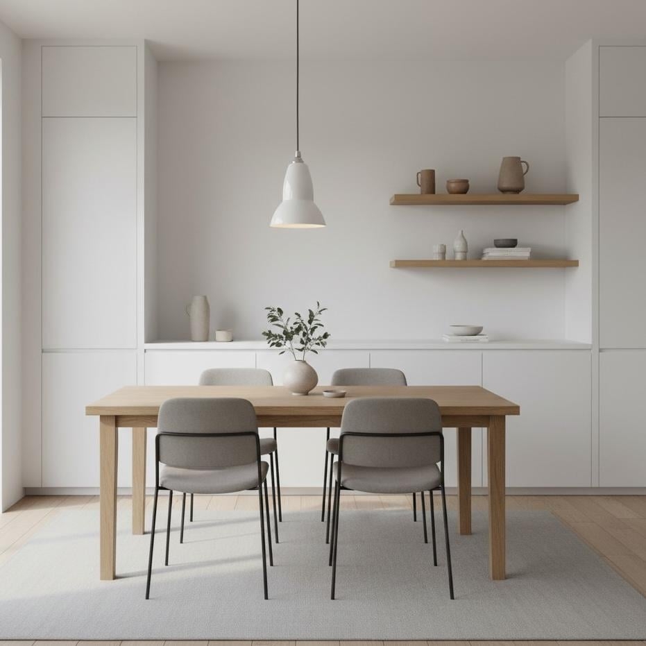 Modryx Simple Metal Hanging Lamp - Timeless Light for Home T548