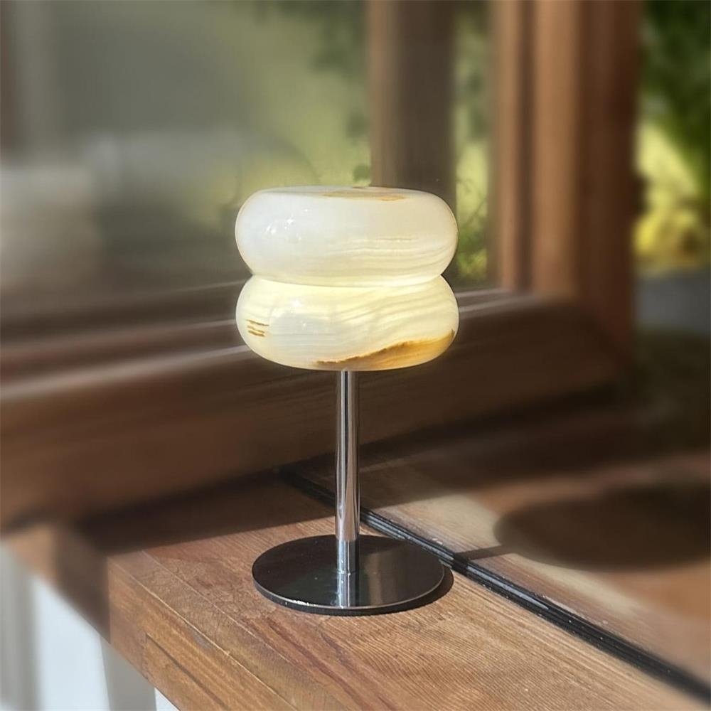 Jade Donut Table Lamp T1950
