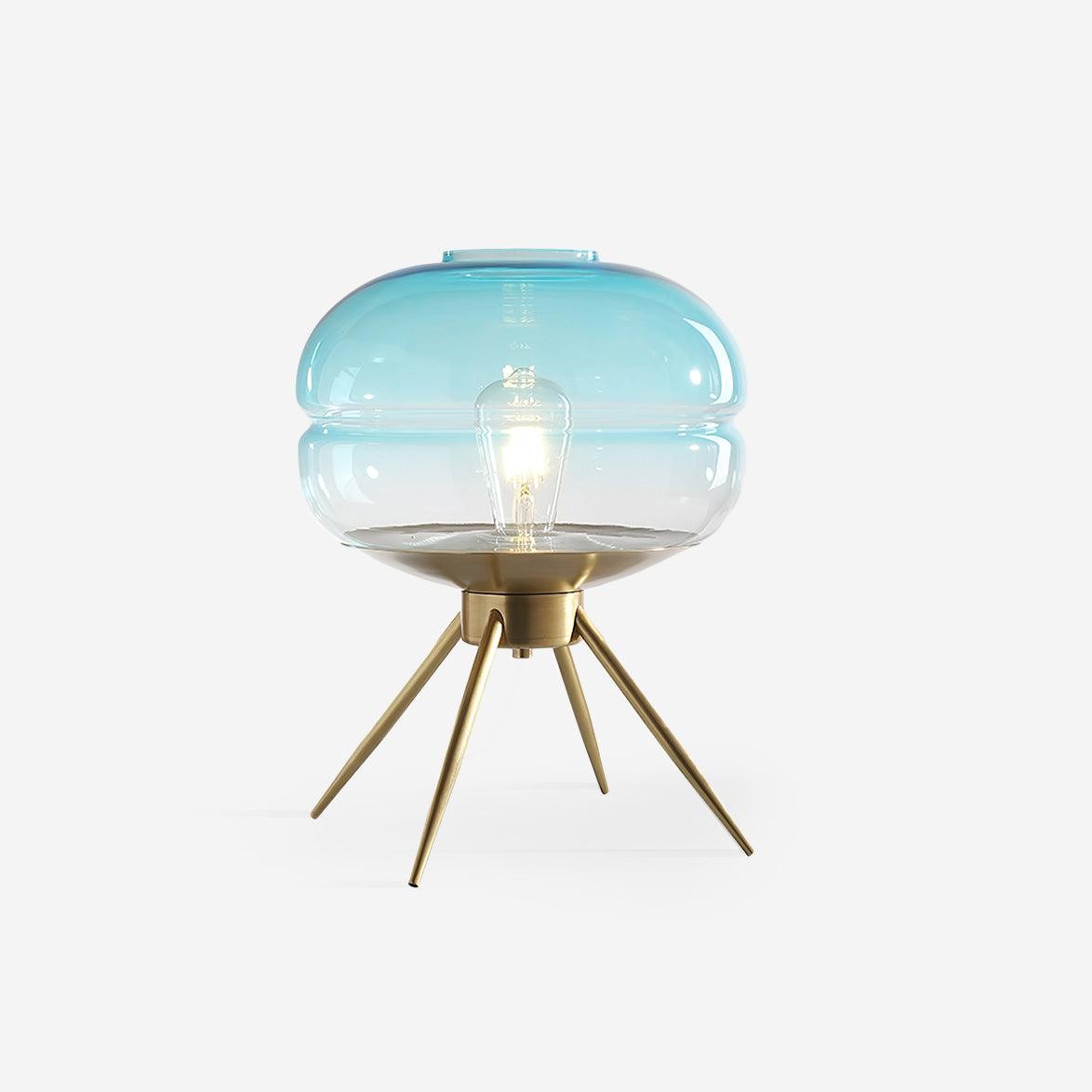 Luxury Personality Colored Glass Cover Tall Table Lamp M132